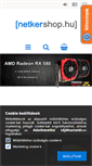 Mobile Screenshot of netkershop.hu